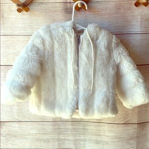 Vintage kids false fur coat ⛄️